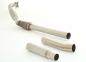 Preview: 76mm Downpipe mit 200 Zellen HJS Sport-Kat. Edelstahl
