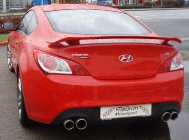 70mm Duplex Sportendschalldämpfer Hyundai Genesis Coupe