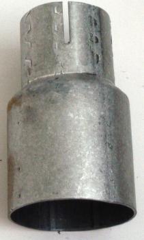 Reduziermuffe 63.5 - 45mm aluminierter Stahl