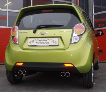 Duplex Sportendschalldämpfer Chevrolet Spark