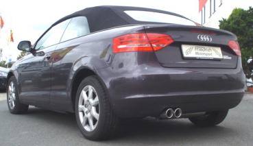 Sportendschalldämpfer Audi A3 8P Cabrio Frontantrieb