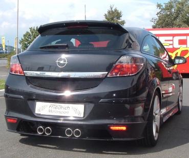 EDS-Motorsport - Duplex Sportendschalldämpfer Opel Astra H GTC