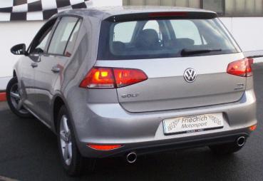 Duplex Sportendschalldämpfer VW Golf VII