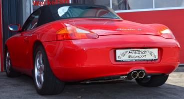 Preview: Sportendschalldämpfer mittig Porsche Boxster Typ 986