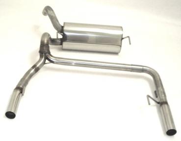 Duplex Sportendschalldämpfer Chevrolet Orlando