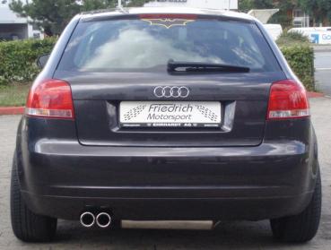 Sportendschalldämpfer Audi A3 8P Frontantrieb