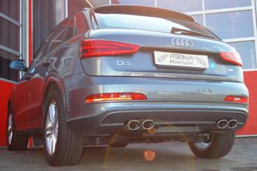 Duplex Sportendschalldämpfer Audi Q3 8U Frontantrieb