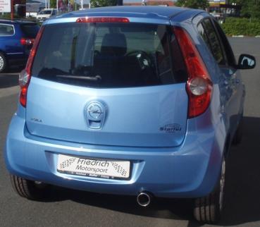 Sportendschalldämpfer Opel Agila