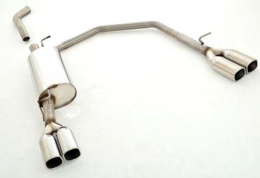 Duplex Sportendschalldämpfer VW Bora