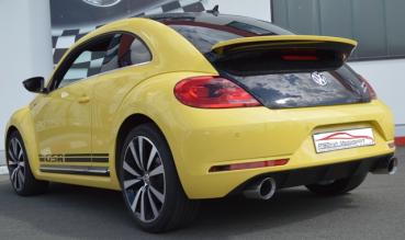 Duplex Sportendschalldämpfer VW Beetle 5C und Cabrio