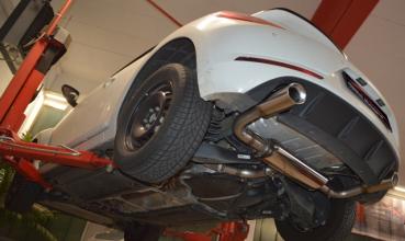 Duplex Sportendschalldämpfer VW Beetle 5C und Cabrio