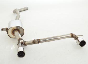 Duplex Sportendschalldämpfer Renault Megane III Grandtour (Typ Z) inkl. GT