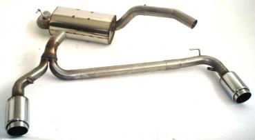 Duplex Sportendschalldämpfer Mazda 3 (BL)