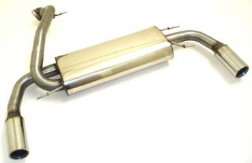 Duplex Sportendschalldämpfer Mazda 3 (BL) Schrägheck