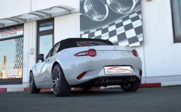 Duplex-Sportendschalldämpfer Mazda MX-5 ND Roadster