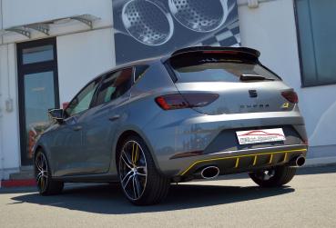 76mm Duplex-Sportendschalldämpfer Seat Leon 5F ST Cupra