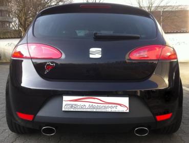 EDS-Motorsport - Duplex Sportendschalldämpfer Seat Leon 1P FR/Cupra/R