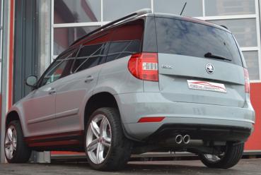 Preview: 76mm Anlage Skoda Yeti 5L