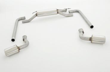 Gruppe A Sidepipe Duplexanlage VW Amarok 2H Heckantrieb und 4motion