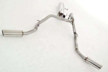 Gruppe A Sidepipe Duplexanlage Isuzu D-Max TFS