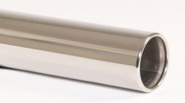 Endrohr 90mm rund gebördelt