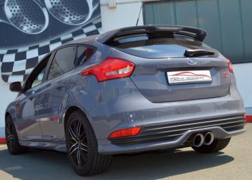 76mm Sportendschalldämpfer mittig Ford Focus III Schrägheck ST