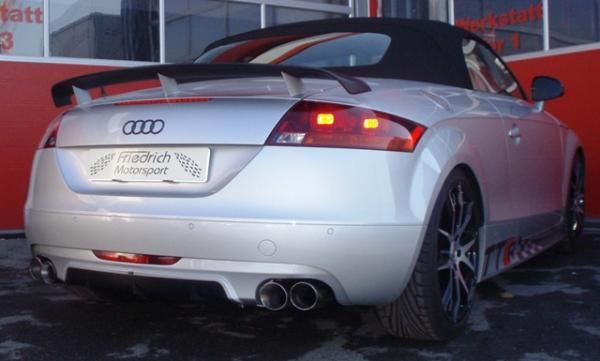 70mm Duplex Sportendschalldämpfer Audi TT 8J Quattro