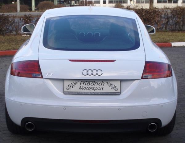 70mm Duplex Sportendschalldämpfer Audi TT 8J Quattro