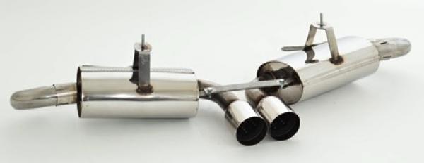 Sportendschalldämpfer mittig Porsche Boxster Typ 986