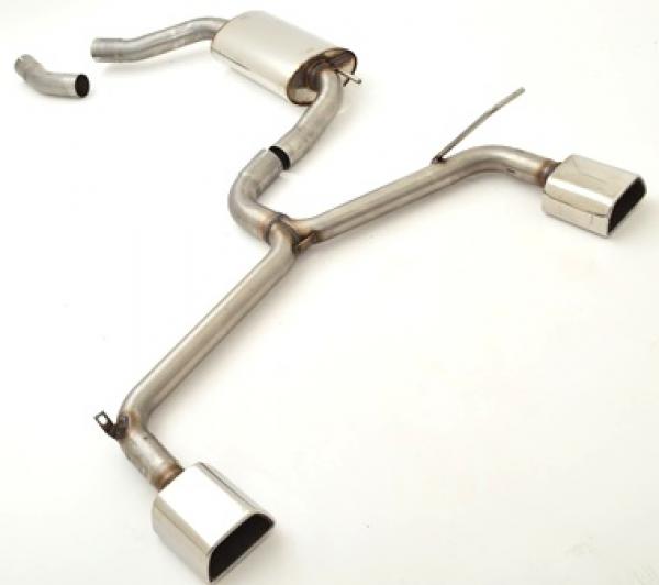 Duplex Sportendschalldämpfer Hyundai i30 FD/FDH