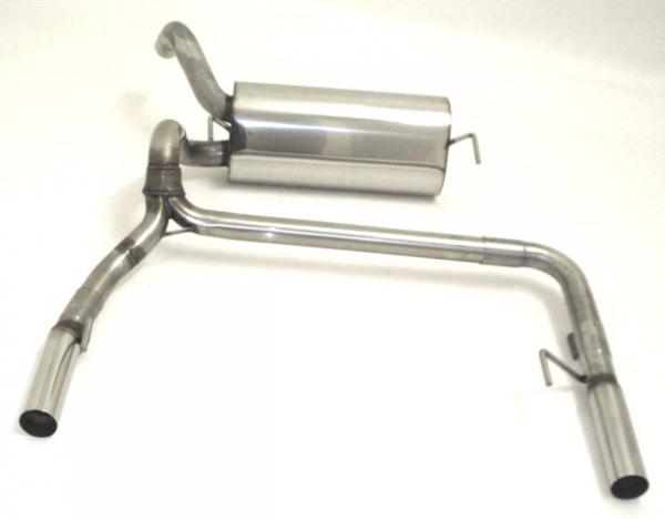 Duplex Sportendschalldämpfer Chevrolet Orlando