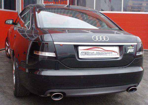 Duplex Sportendschalldämpfer Audi A6 4F Quattro und Allroad