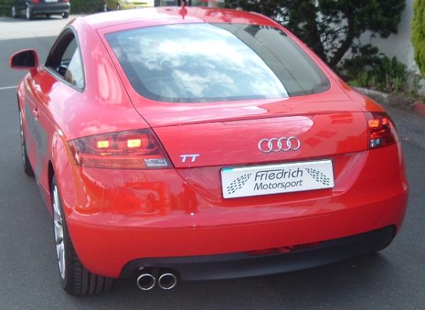 76mm Sportendschalldämpfer Audi TT 8J Frontantrieb