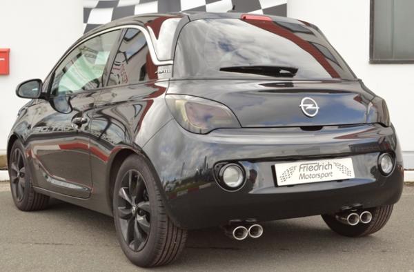 Duplex Sportendschalldämpfer Opel ADAM