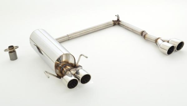 Duplex Sportendschalldämpfer Opel Astra G