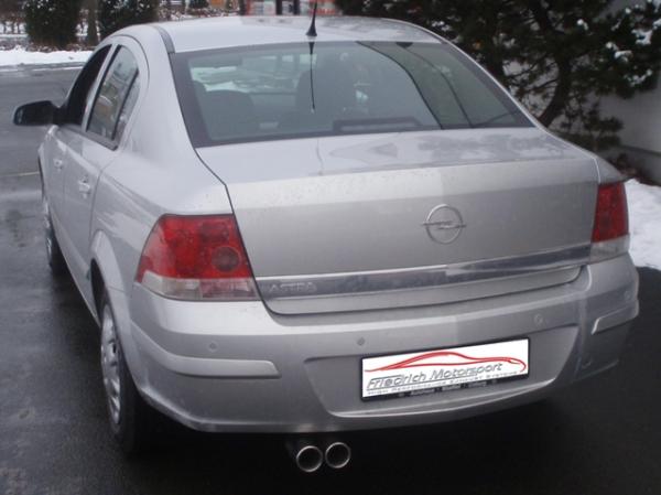 Sportendschalldämpfer Opel Astra H