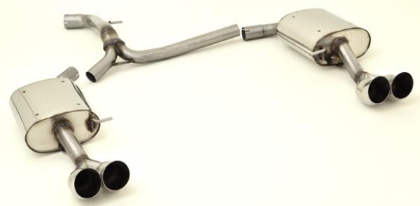 Duplex Sportendschalldämpfer Ford Mondeo (BA7)