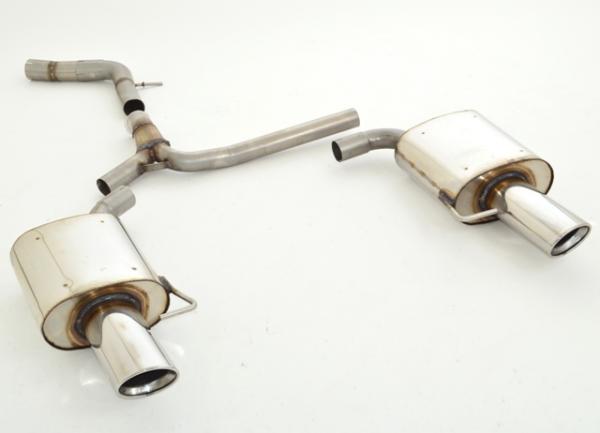 Duplex Sportendschalldämpfer Ford S-Max