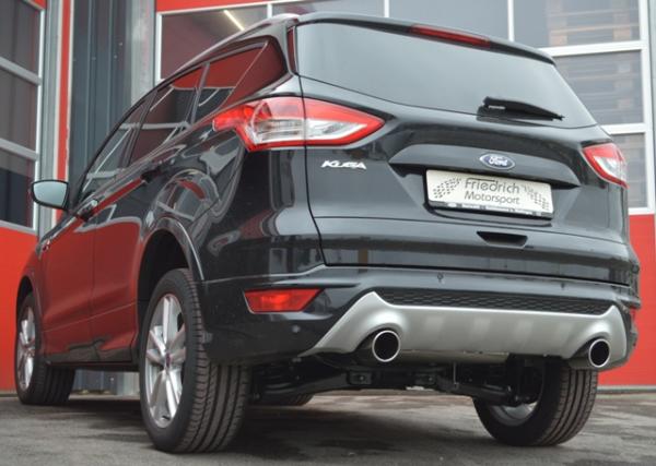 Duplex Sportendschalldämpfer Ford Kuga II