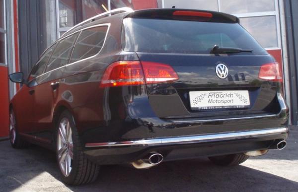 Duplex Sportendschalldämpfer VW Passat 3C B7