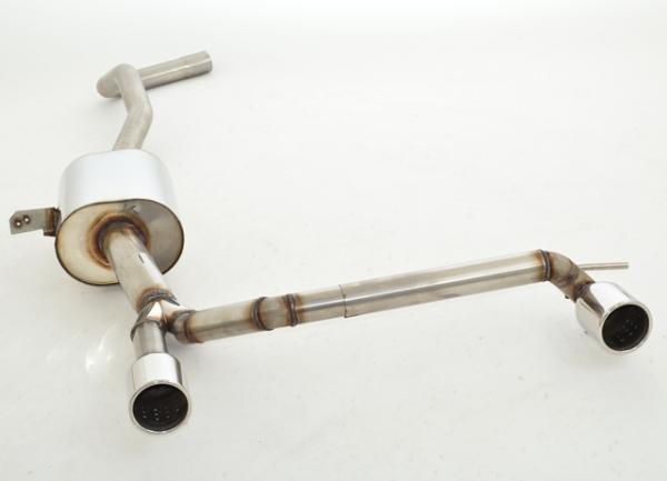 Duplex Sportendschalldämpfer Renault Megane III Grandtour (Typ Z) inkl. GT