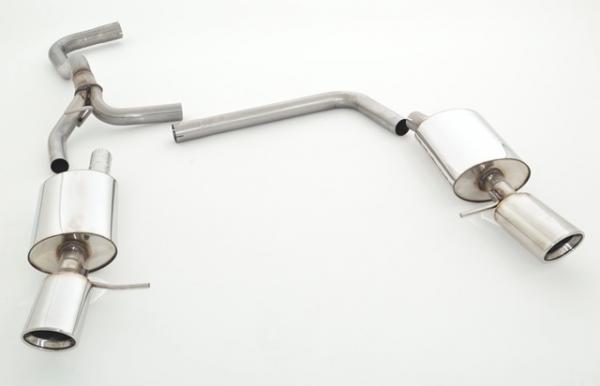 Duplex-Sportendschalldämpfer Seat Leon 5F ST inkl. FR