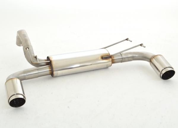 Duplex Sportendschalldämpfer Fiat 500 Abarth