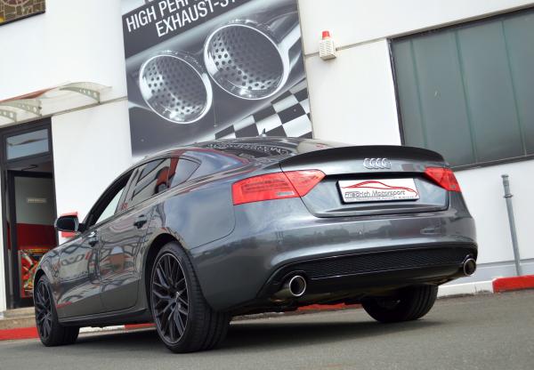 76mm Duplex-Anlage Audi A5 B8 Sportback Frontantrieb und Quattro