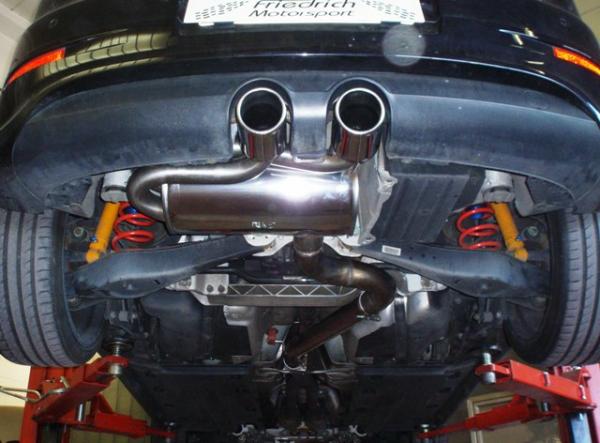 76mm Duplexanlage mit Klappensteuerung VW Golf V R32