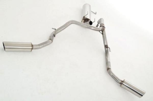 Gruppe A Sidepipe Duplexanlage Isuzu D-Max TFS