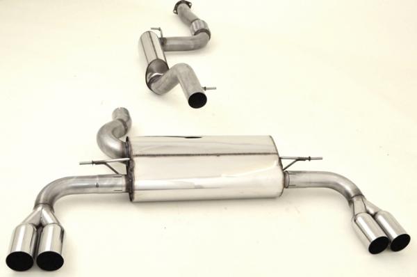 3 Zoll (76mm) Duplexanlage Volvo S40 II /V50