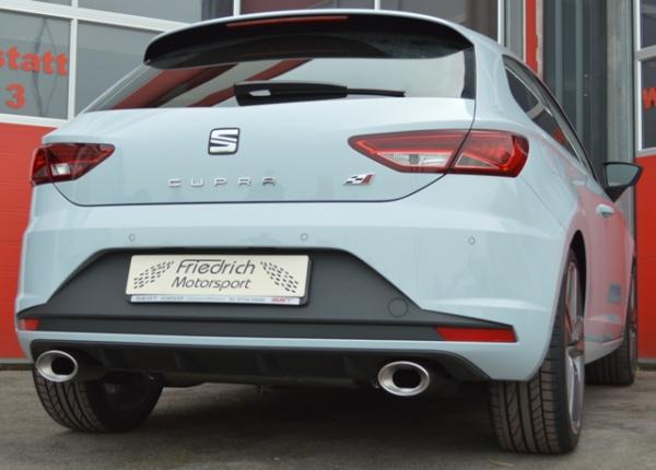 76mm Duplexanlage Seat Leon 5F Cupra